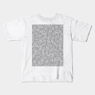 Retro Geometrical Art Kids T-Shirt